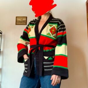 Vintage 70’s Wrap Sweater